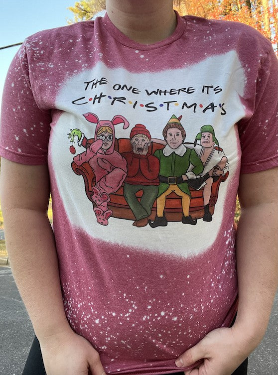 The One Where Its Christmas Tee