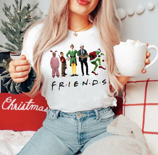 Friends Christmas Plus Size