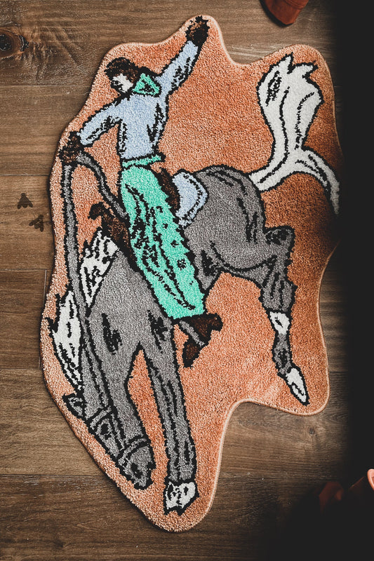 RODEO RUG *BRONC BUSTER