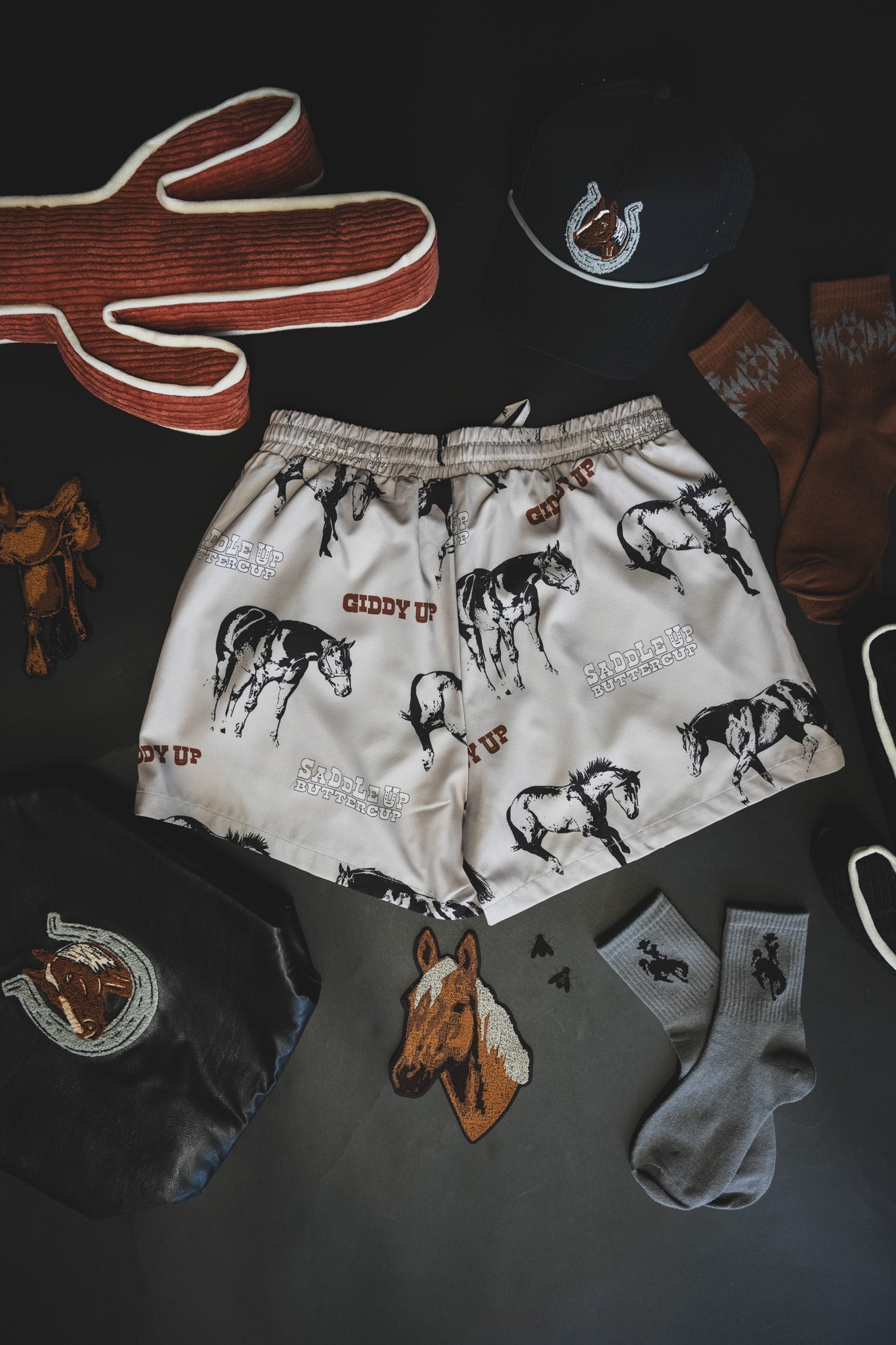 SADDLE UP BUTTERCUP SHORTS [NO M]