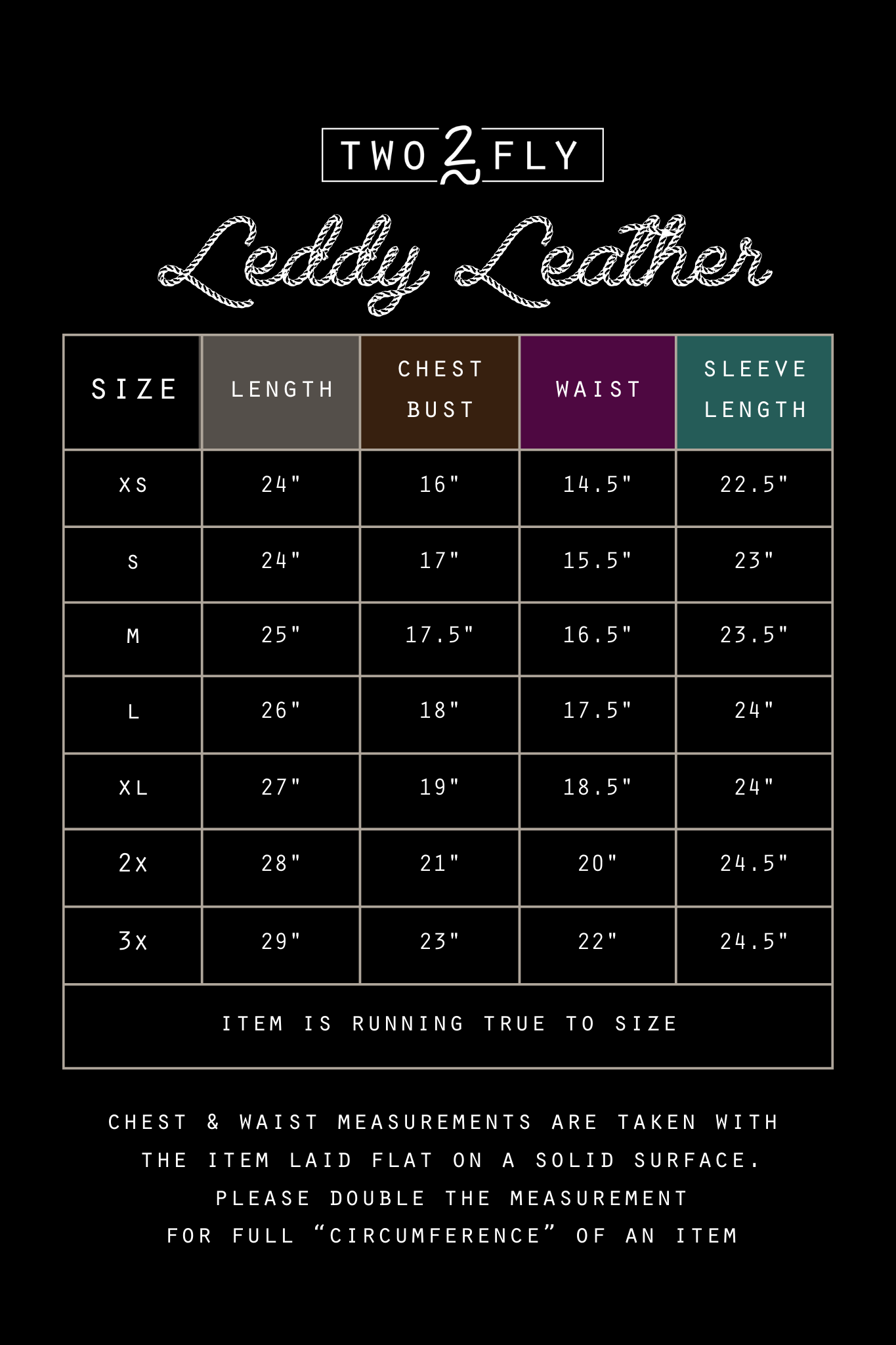 LEDDY LEATHER L/S *SADDLE [RESTOCKED!]