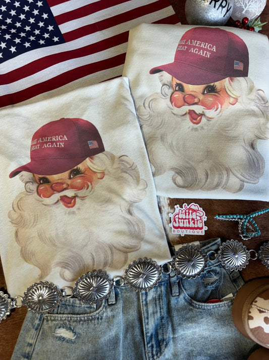 MAGA Santa Graphic SweatshirtSandS