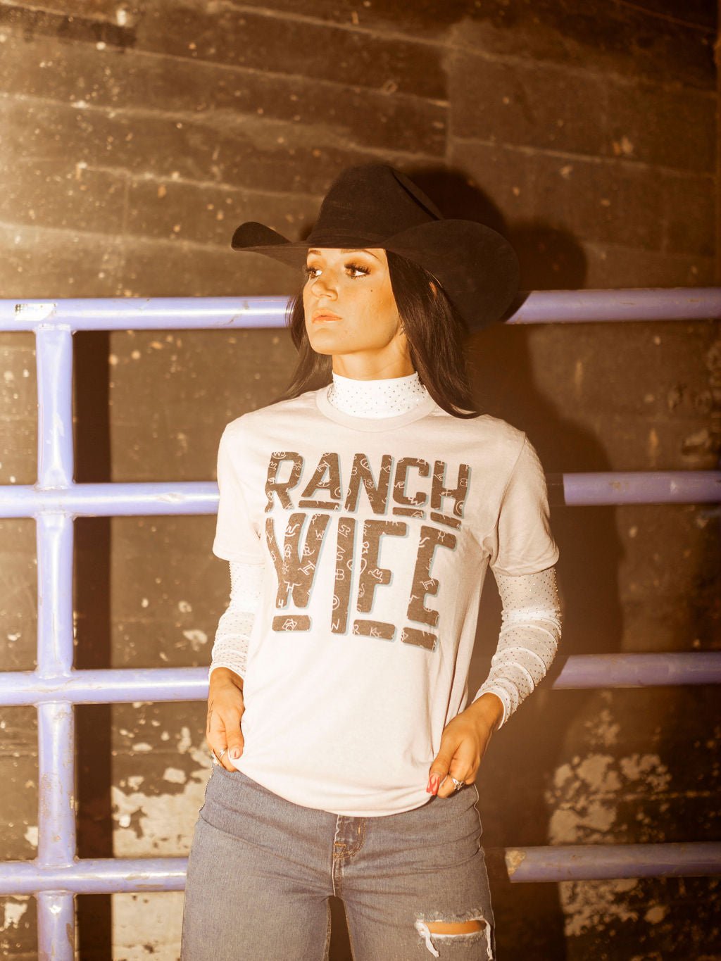 Ranch Wife Graphic TeeGreyS