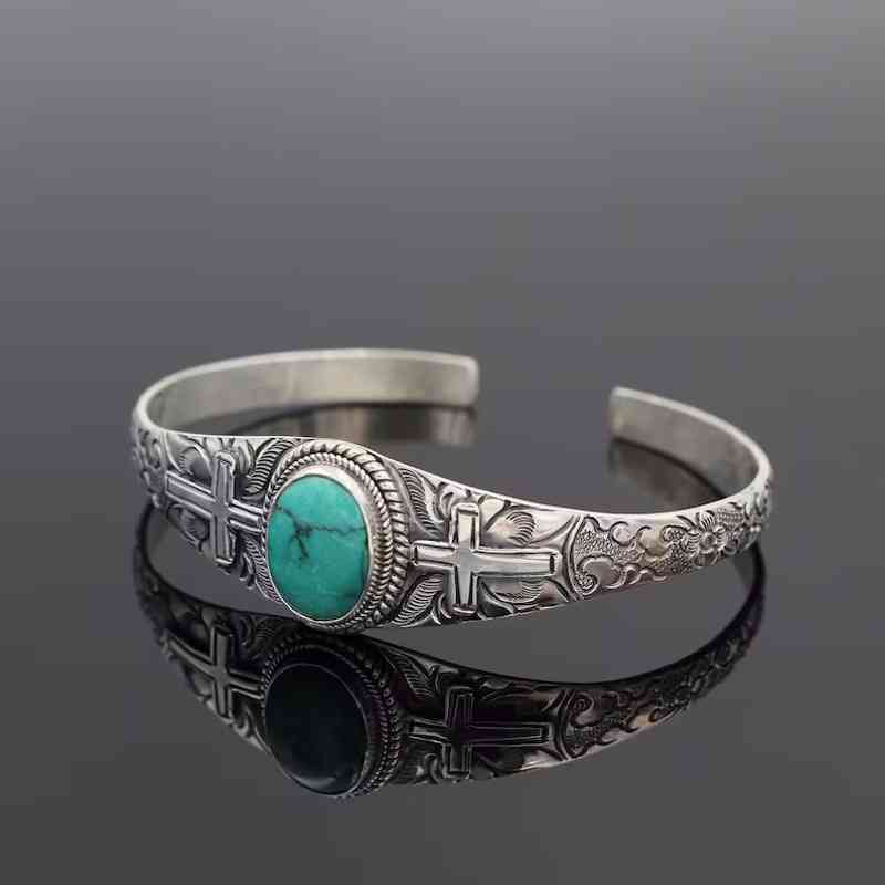 Turquoise Open Bracelet