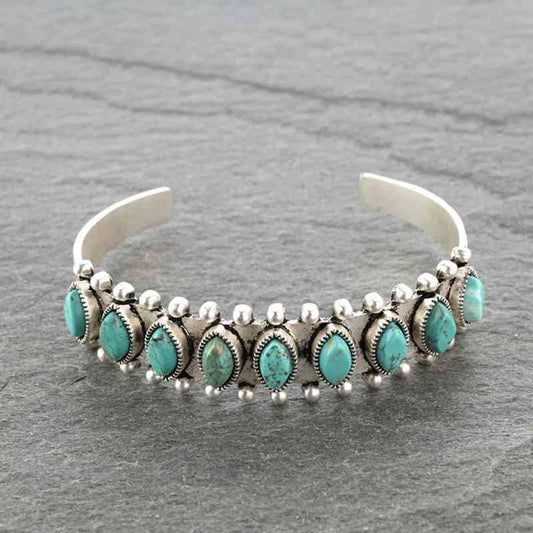 Turquoise Open Bracelet